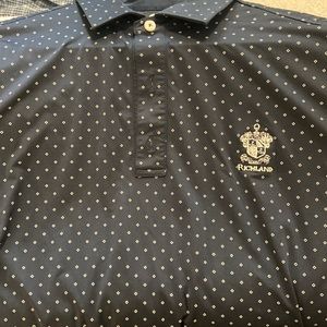 FootJoy Golf Polo Navy Blue L